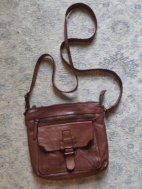 Harbour 2nd Brown Leather Crossbody Bag